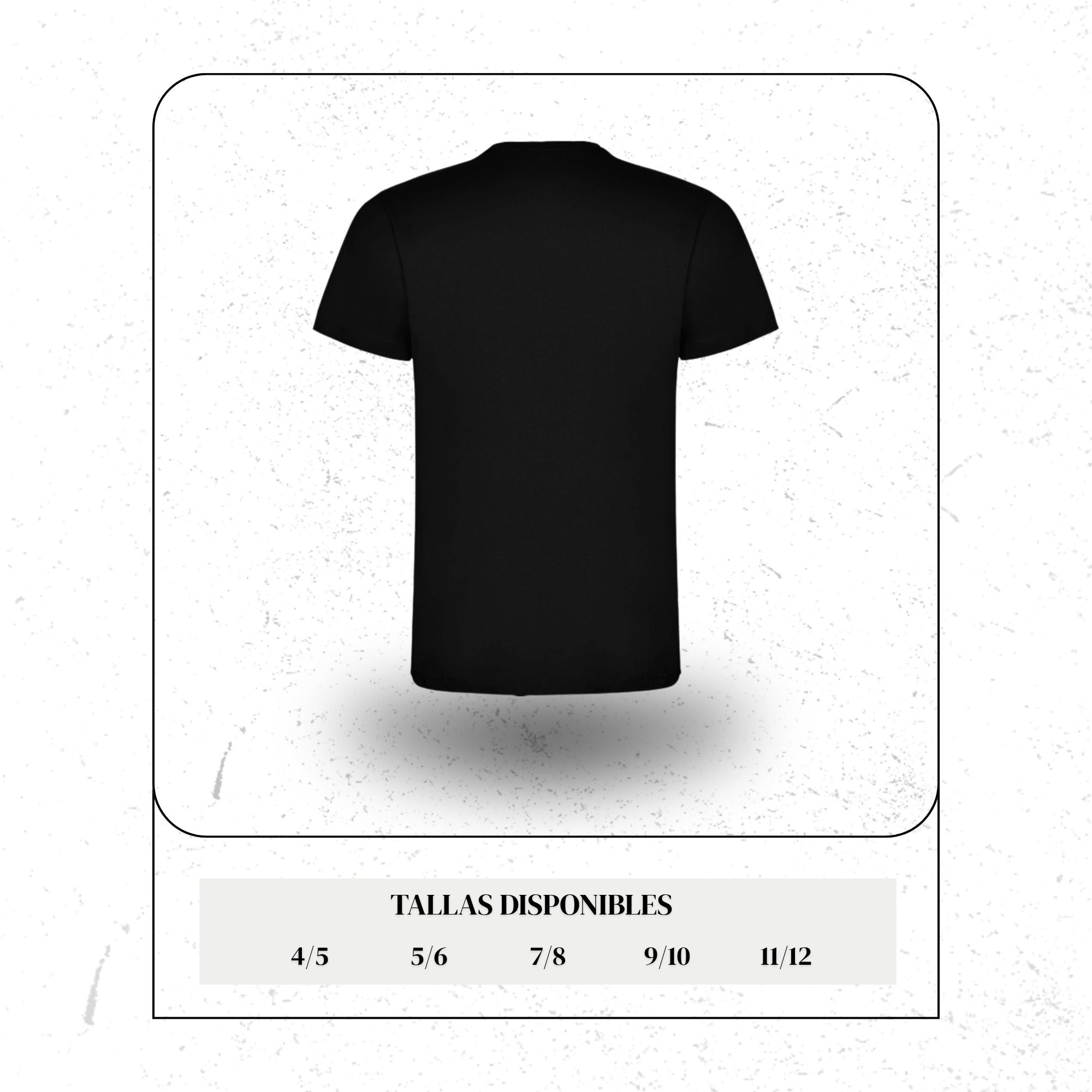 Polera Lisa Unisex – Algodón Premium 100% - Niños