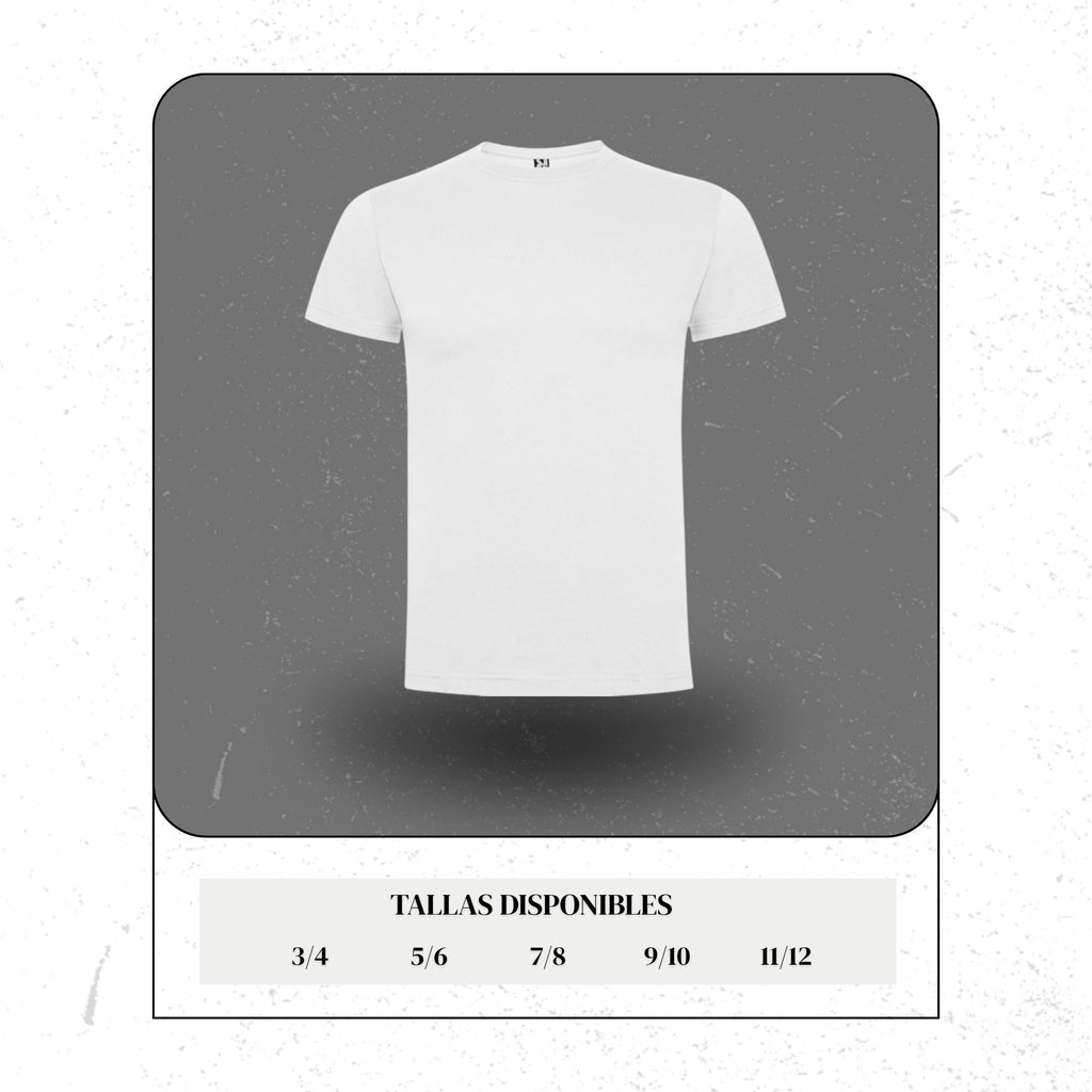 Polera Lisa Unisex – Algodón Premium 100% - Niños