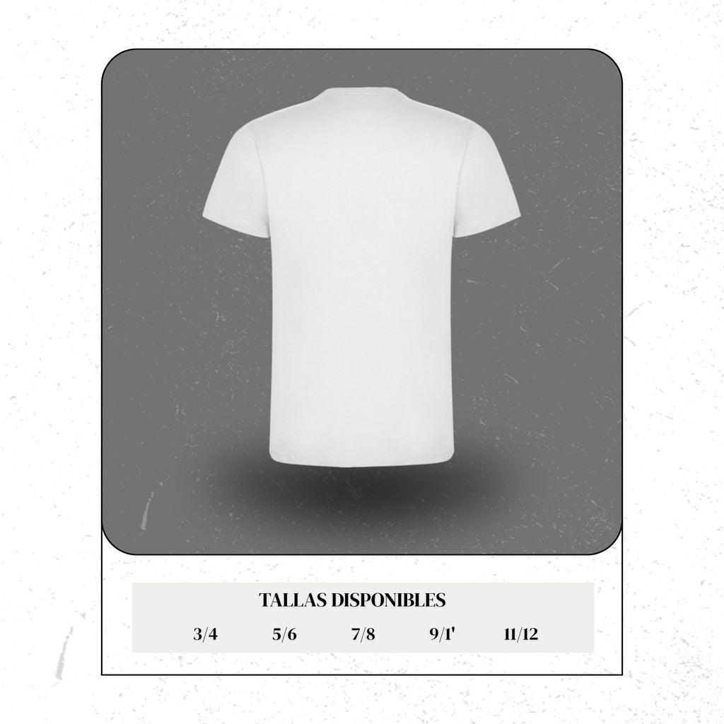 Polera Lisa Unisex – Algodón Premium 100% - Niños