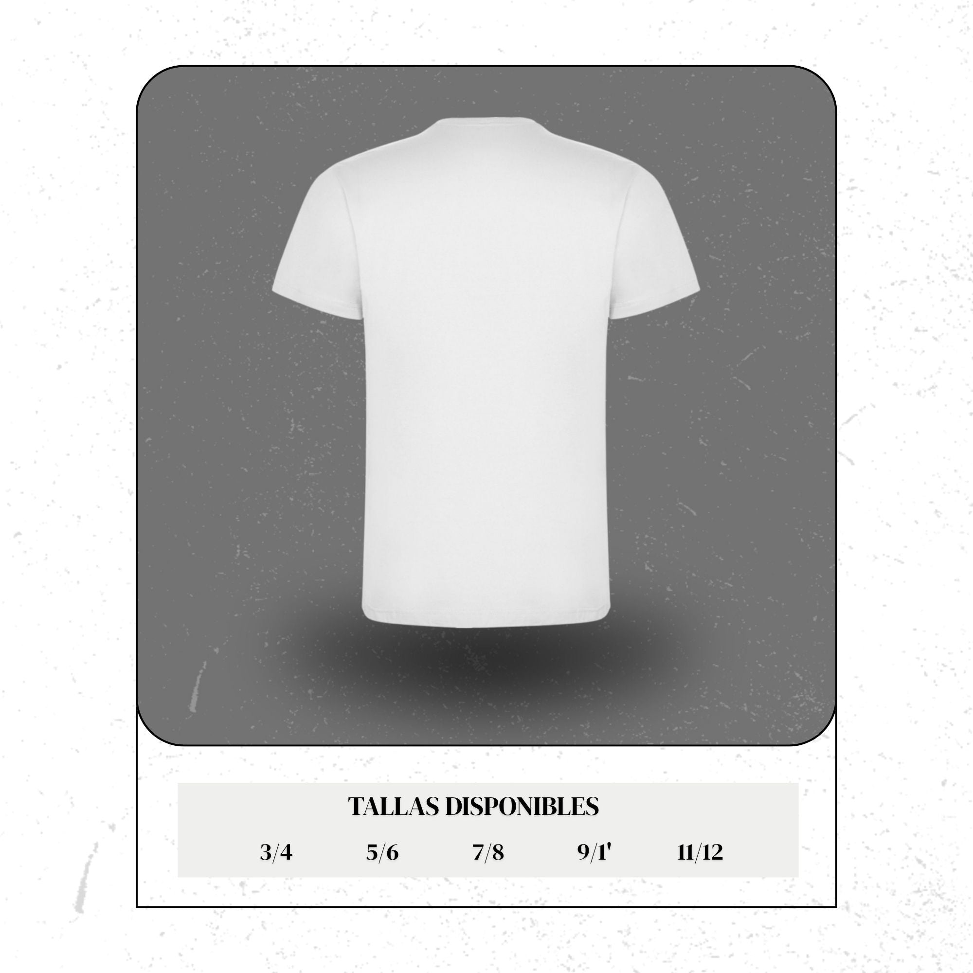Polera Lisa Unisex – Algodón Premium 100% - Niños