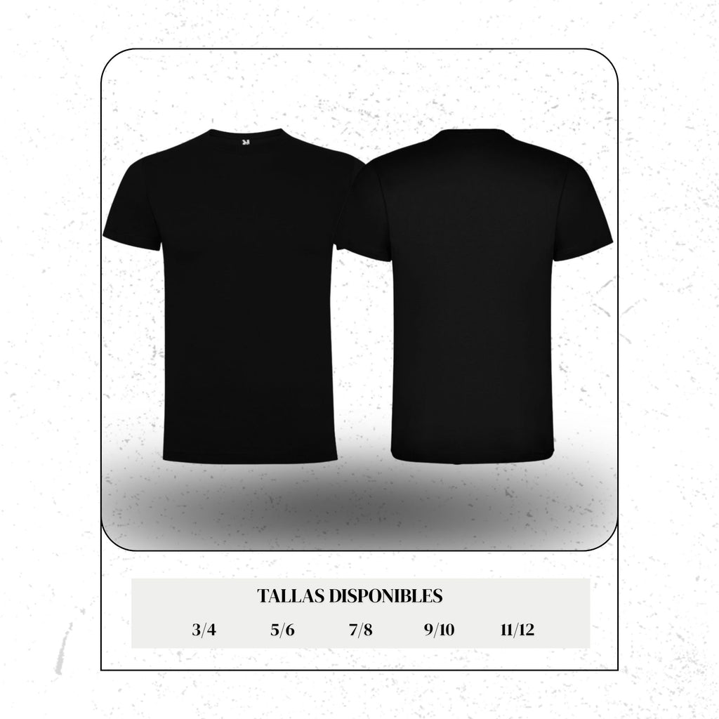 Polera Lisa Unisex – Algodón Premium 100% - Niños