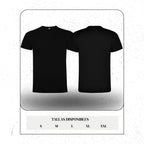 Polera Lisa Unisex – Algodón Premium 100% - Adultos