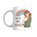 Taza Día de la Madre “Feliz Día Mamá” – Diseño ilustrado
