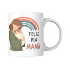 Taza Día de la Madre “Feliz Día Mamá” – Diseño ilustrado