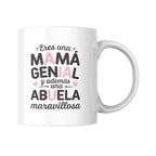 Taza Día de la Madre “Mamá y Abuela Maravillosa” – Regalo especial