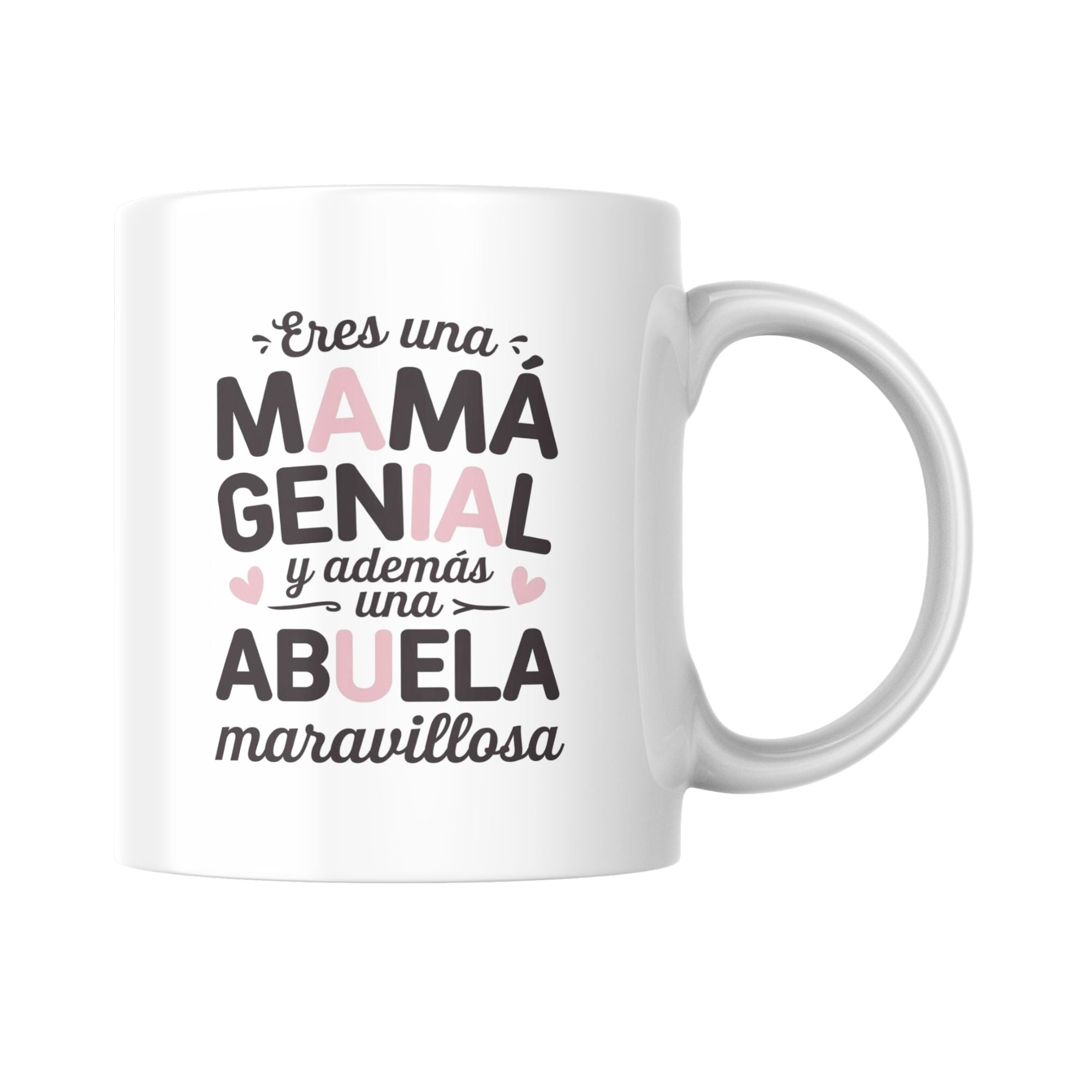 Taza Día de la Madre “Mamá y Abuela Maravillosa” – Regalo especial