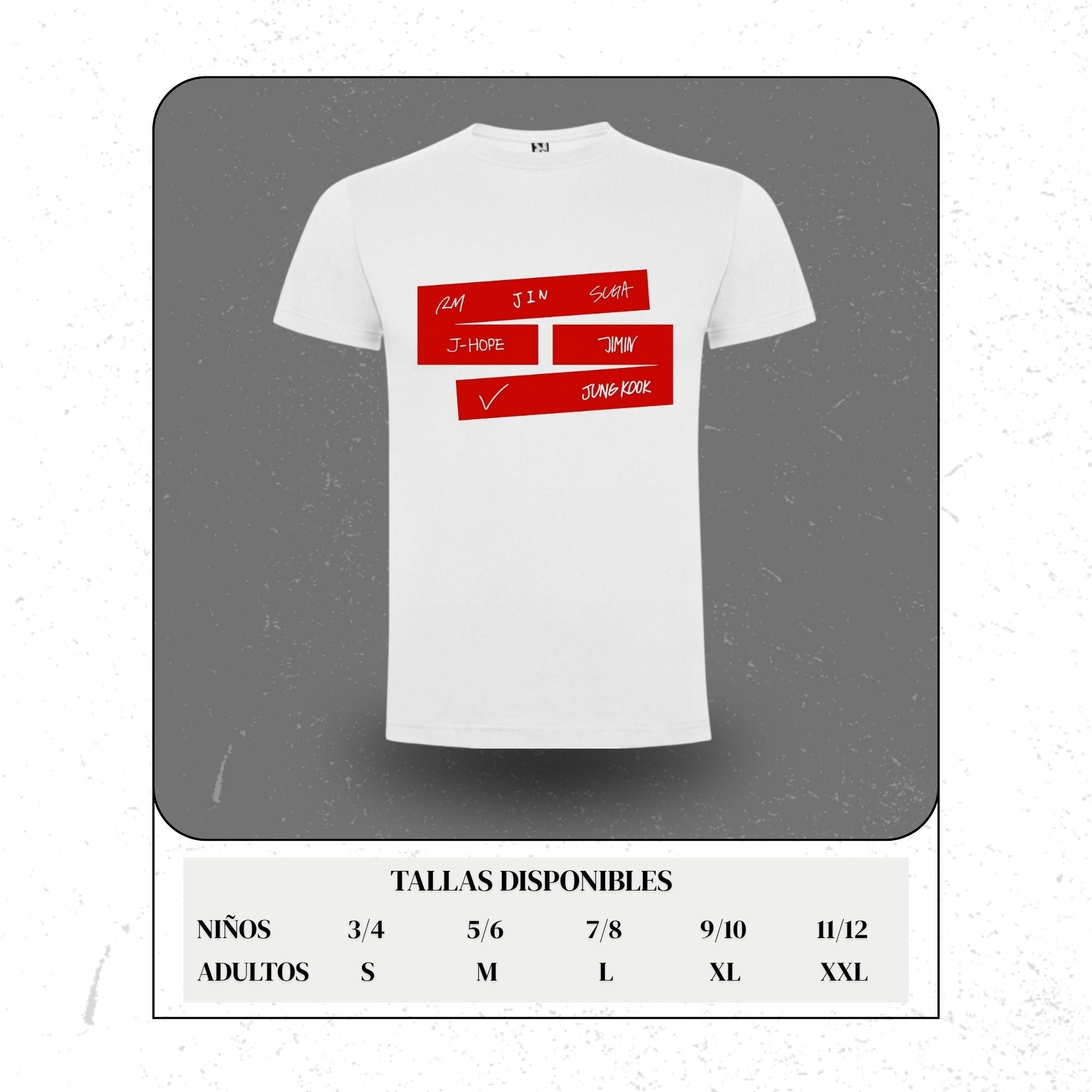 Polera “Urban K-Style 8” – Diseño Gráfico K-Pop (TODAS LAS TALLAS)
