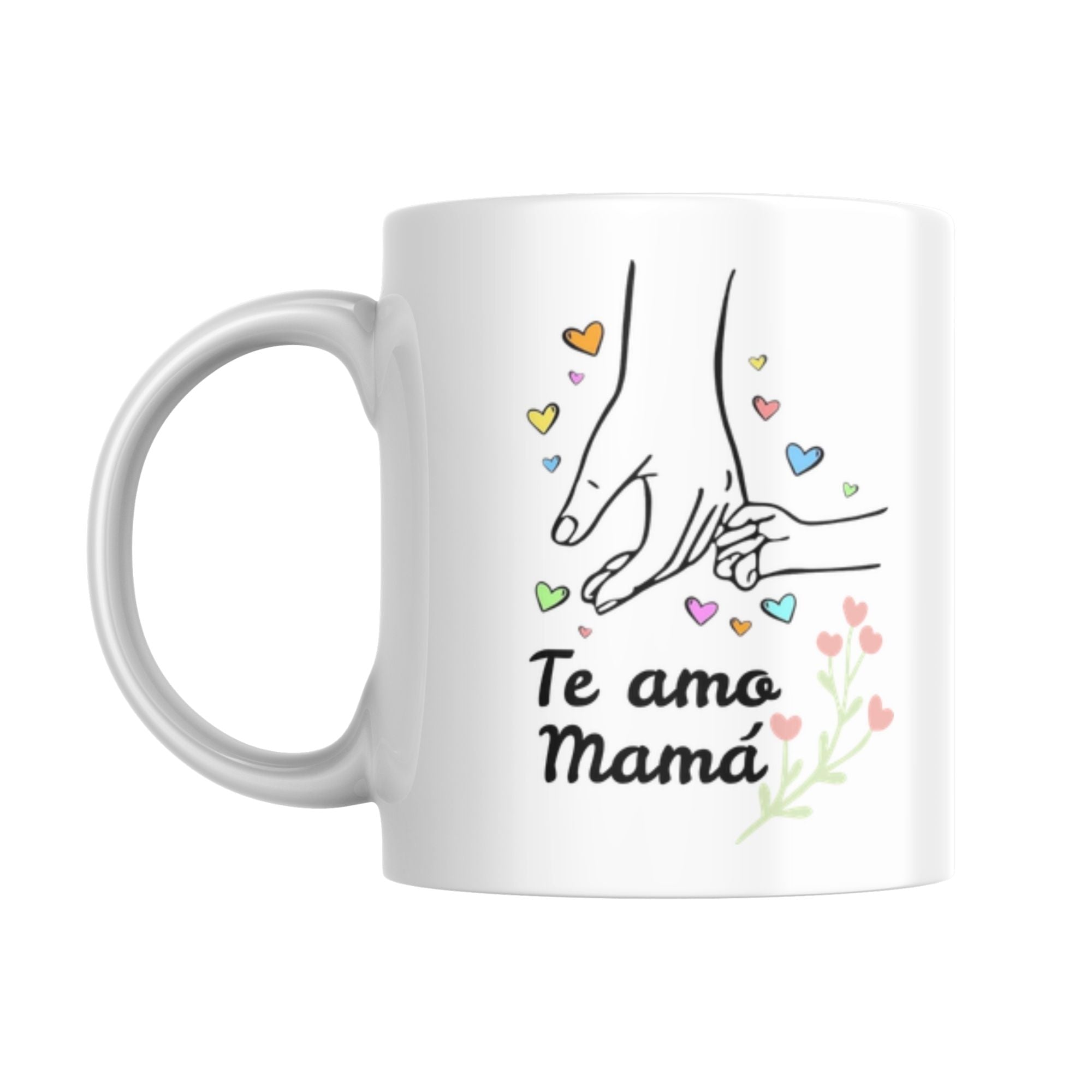 Taza Día de la Madre “Te Amo Mamá” – Diseño delicado