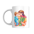 Taza “Amor en Flores” – Diseño Acuarela Día de la Madre