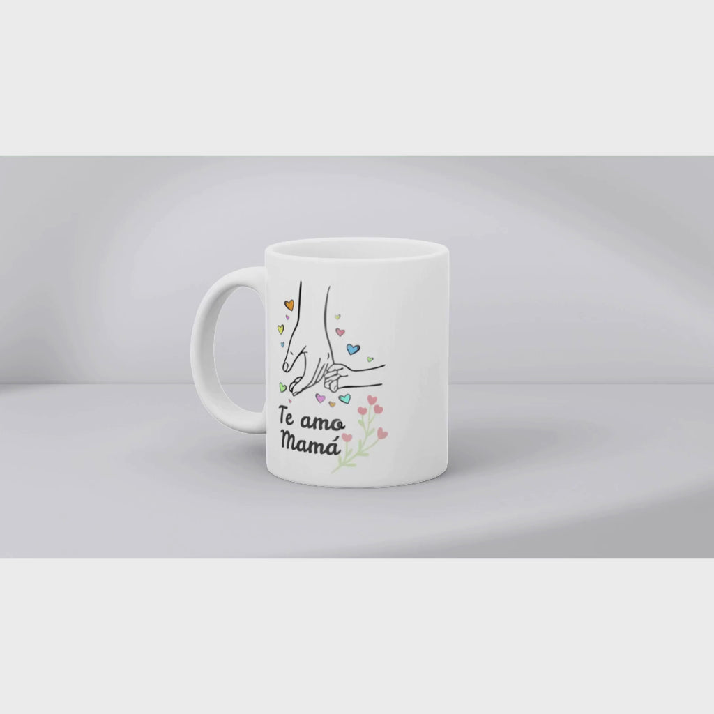 Taza Día de la Madre “Te Amo Mamá” – Diseño delicado