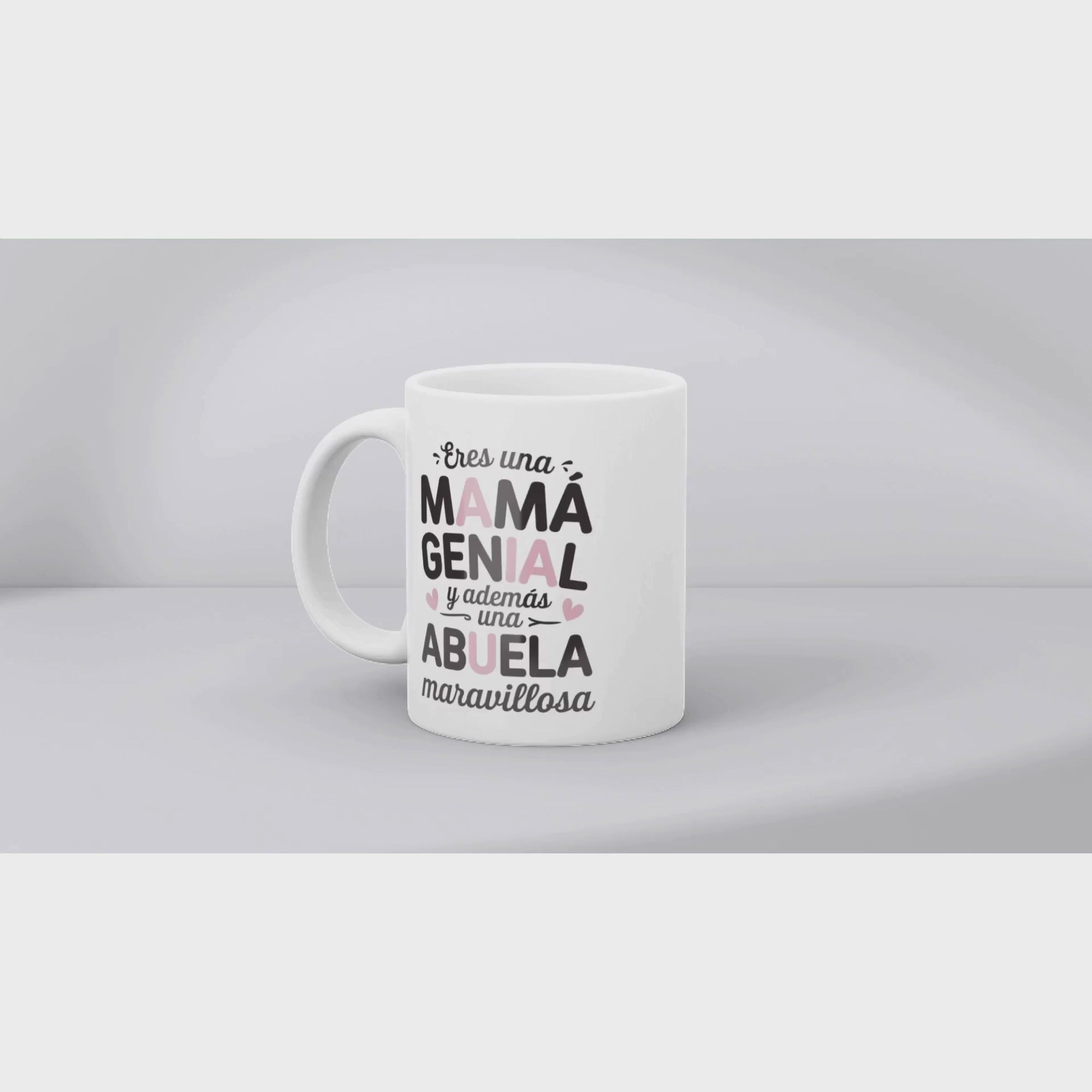 Taza Día de la Madre “Mamá y Abuela Maravillosa” – Regalo especial
